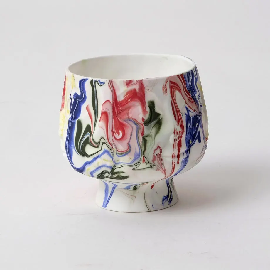 AURORA CUBISM PARTY VOTIVE CANDLE HOLDER / PLANTER , image 2