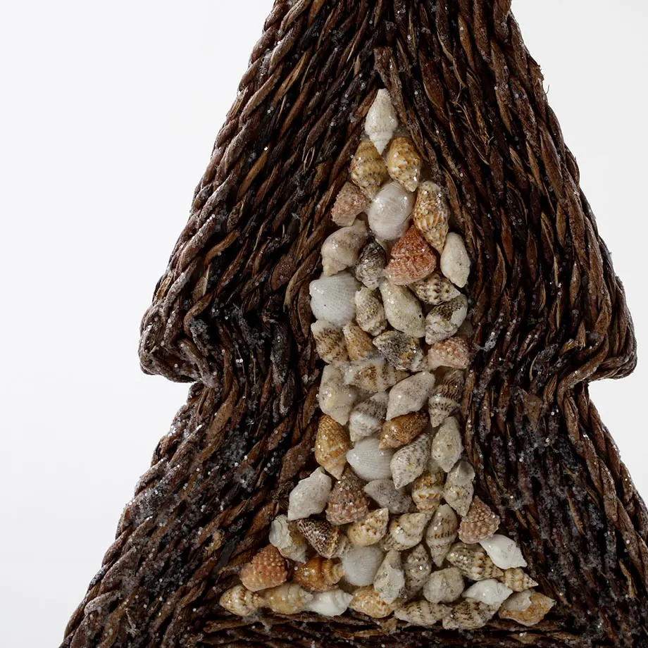 15”H Shape Rope tree with shell, image 5