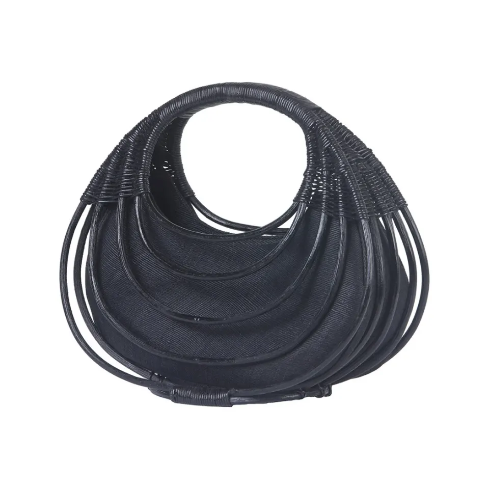 Curba Handbag in Black, image 3