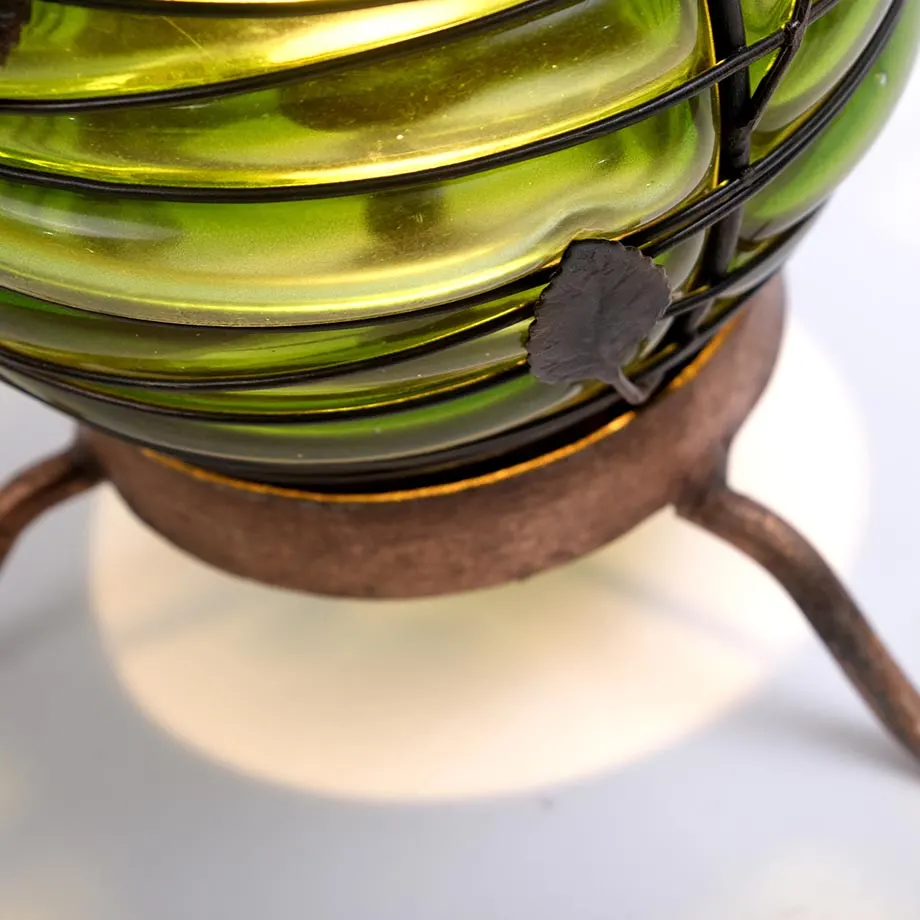  Bullet Shaped Blown Glass Table Lamp , image 2
