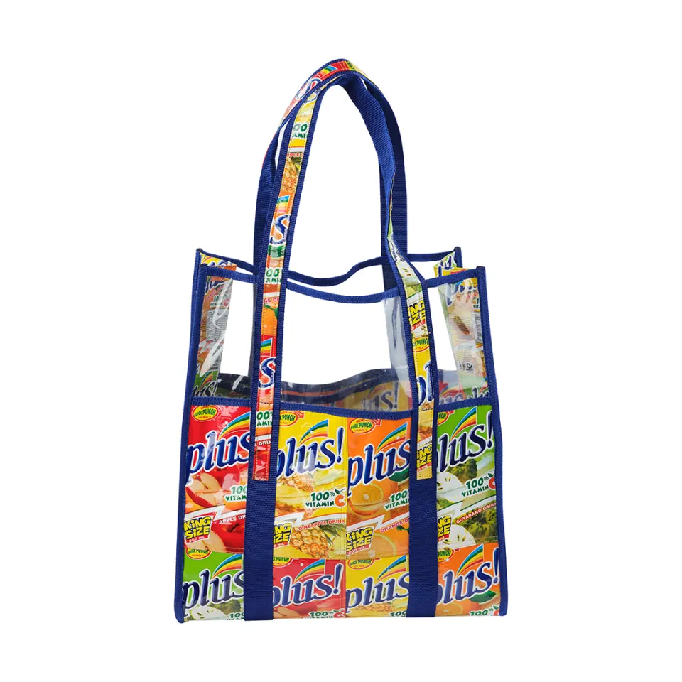 Classic Tote with plastic inserts, image 1