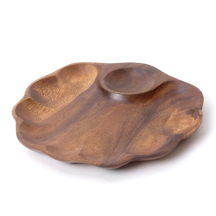 Acacia Scallop Chip and Dip (MF-005), image 1