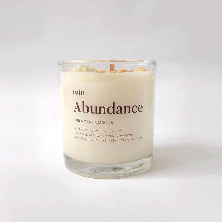 Abundance Soy Candle, image 1