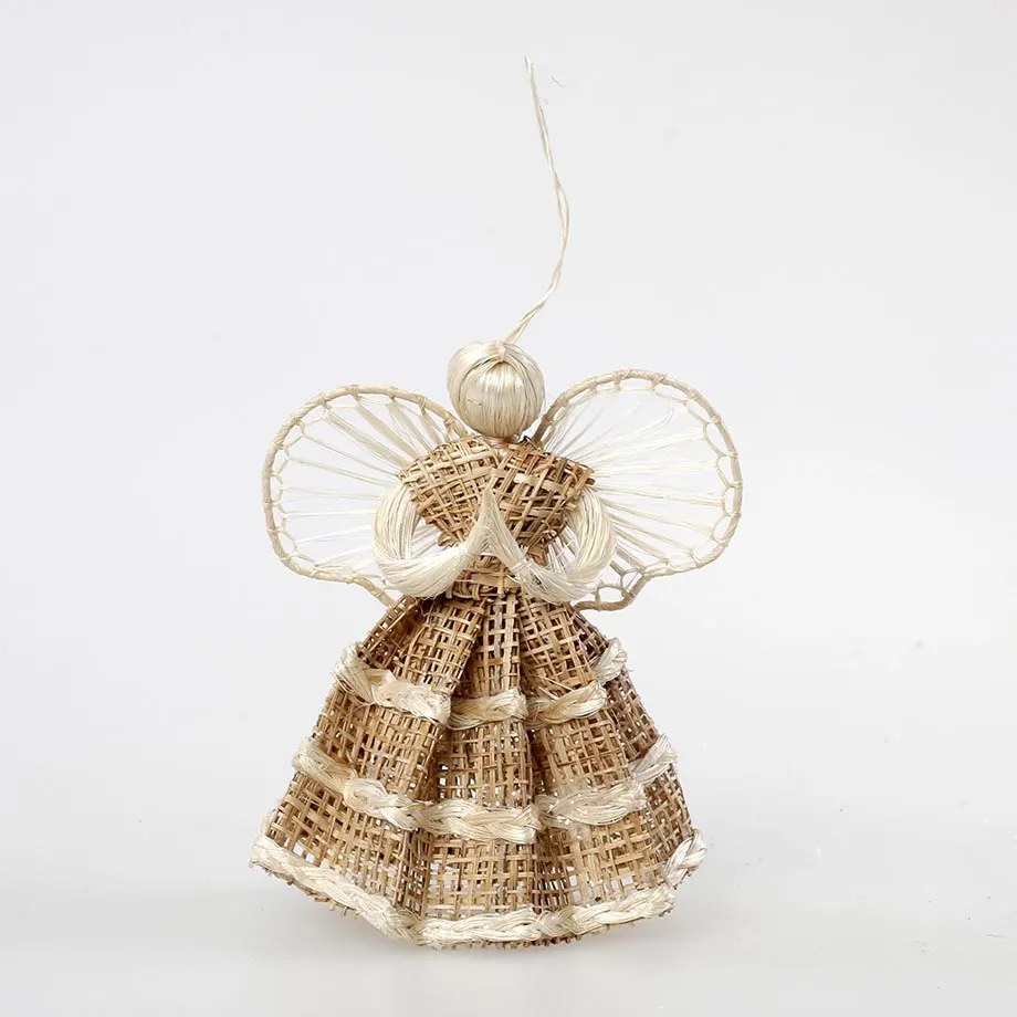 6” Burlap Angels, image 4
