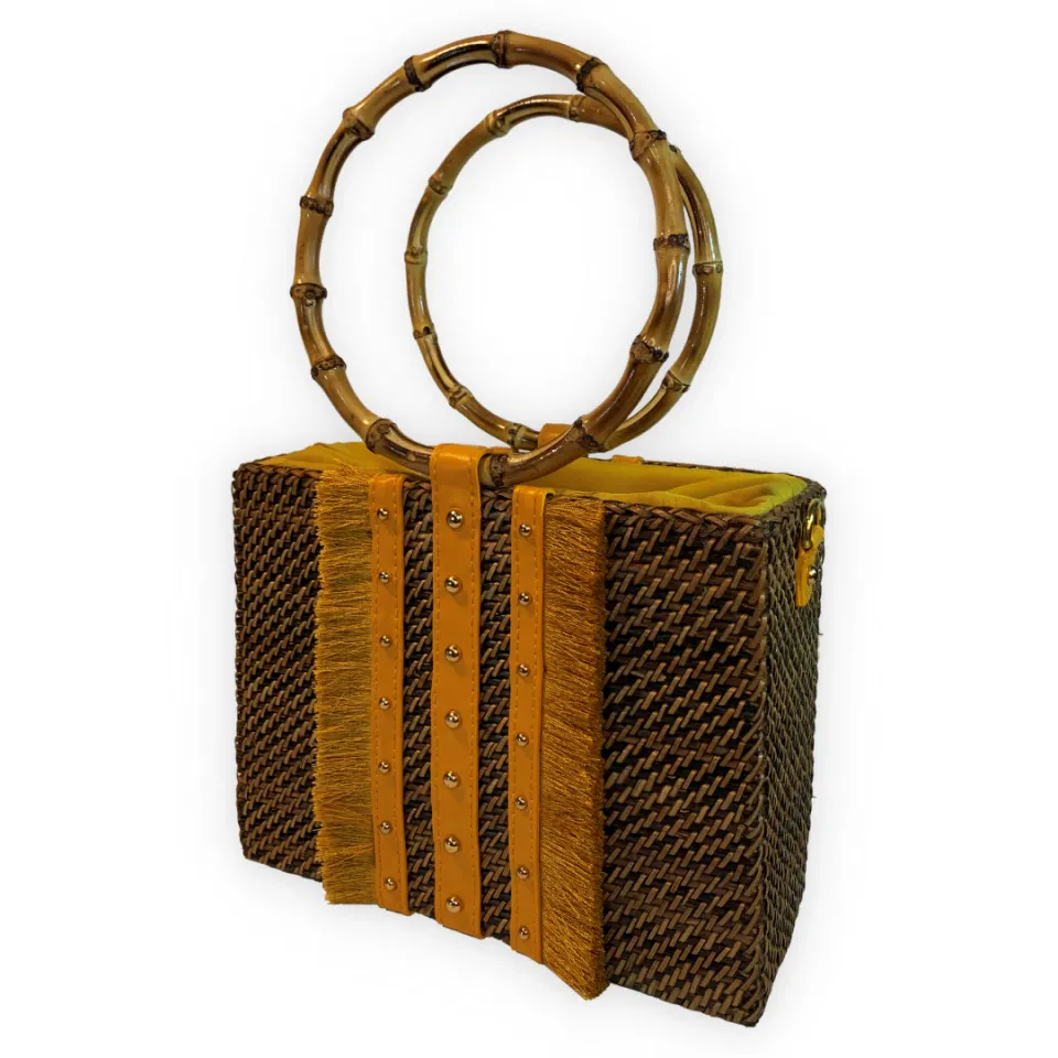 Nito Hand Bag (Mustard), image 1