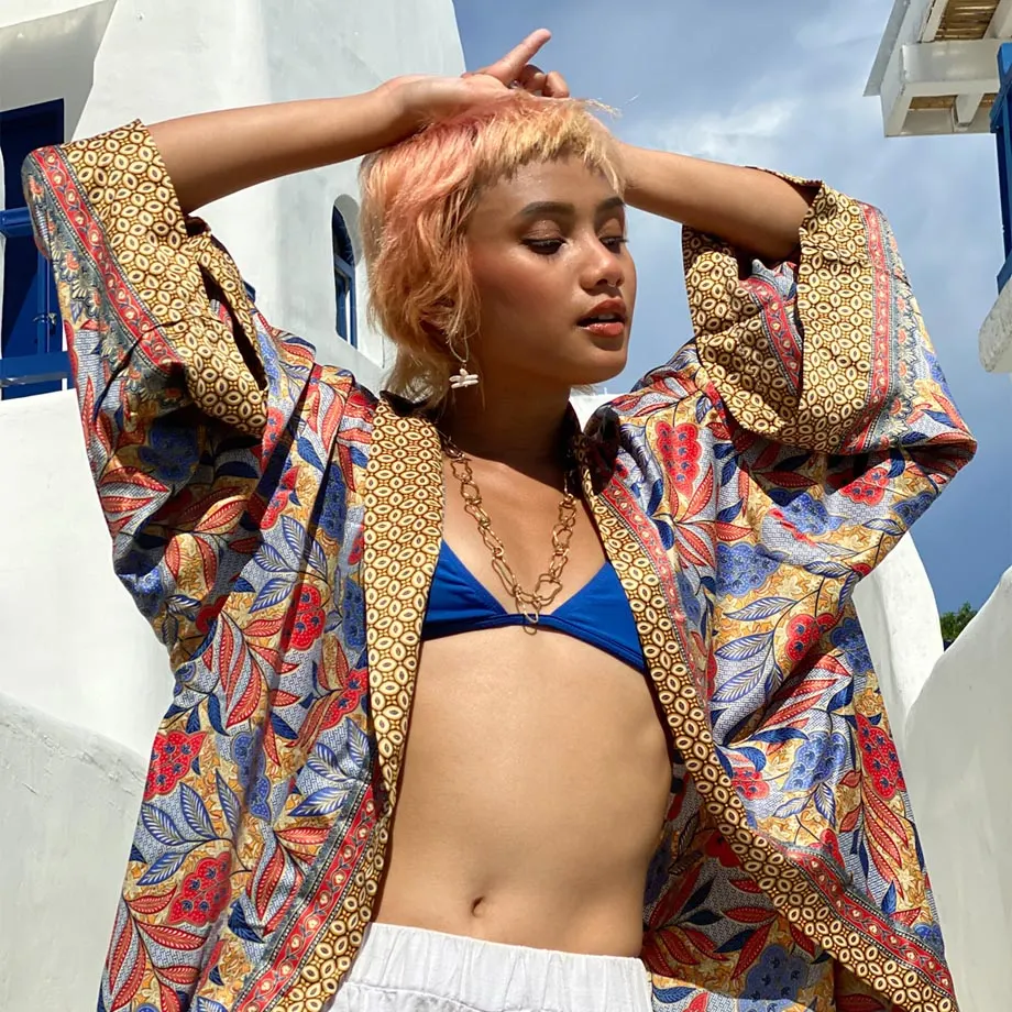 Crawling Vine Blue - Shorty Rafikimono, image 4