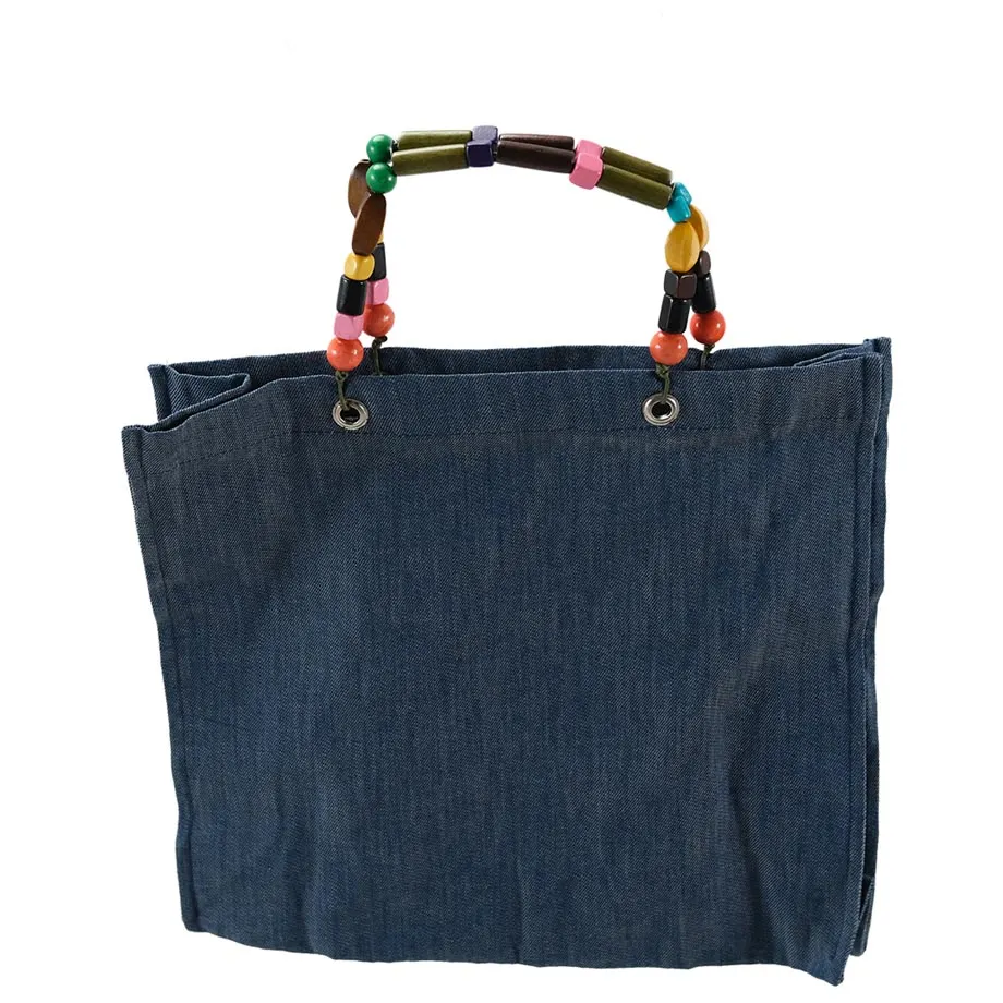 DENIM BAG (SMALL), image 1