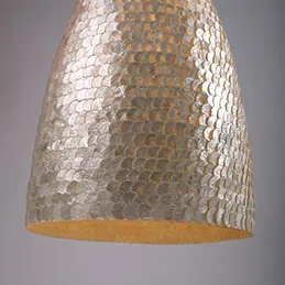 Bell shape Capiz Lamp, image 1