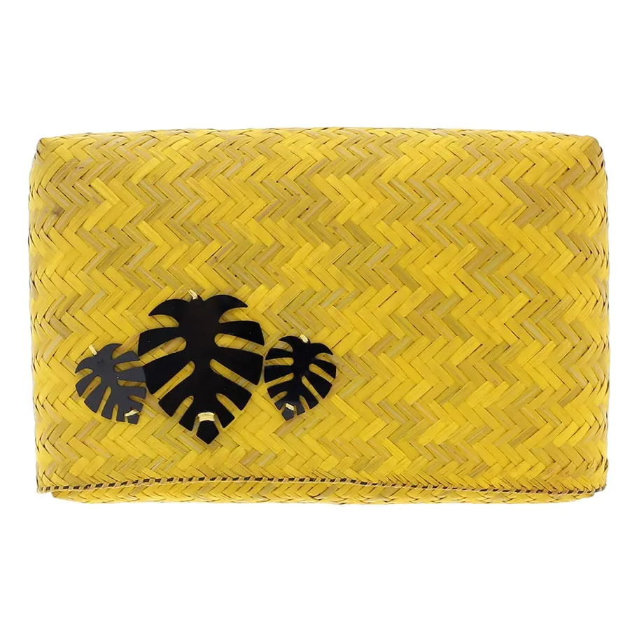 Bagtok Pouches Yellow (Monstera), image 1
