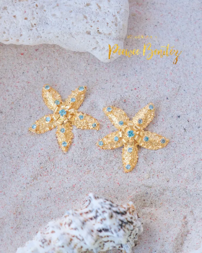 Starfish earrings