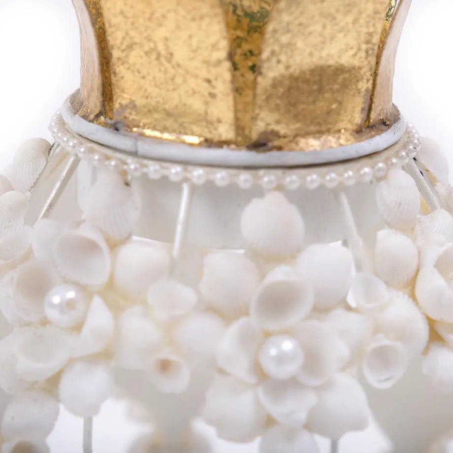  Shell pineapple tea light holder, image 1