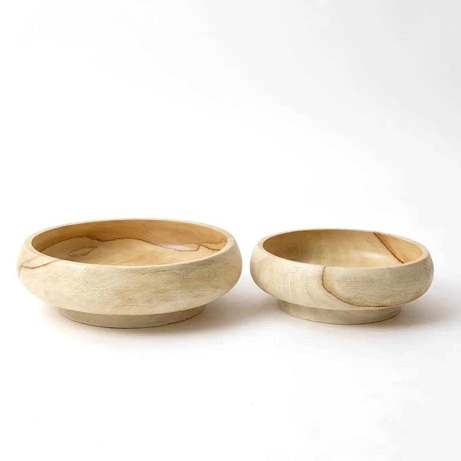 AMB20-127, 128 Round footed blonde bowl, image 5