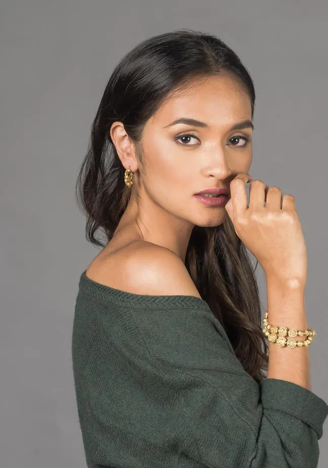 Felicia Creolla Earrings, image 3