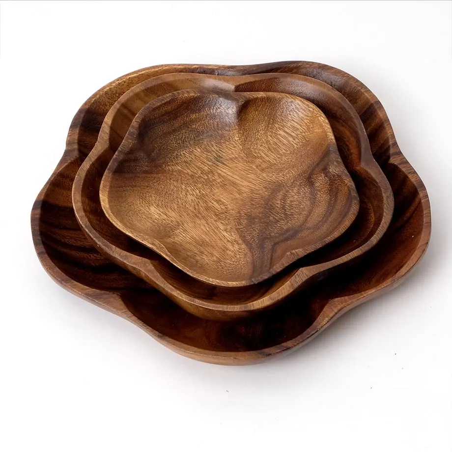Acacia Flower Shape Tray (MF-021), image 3