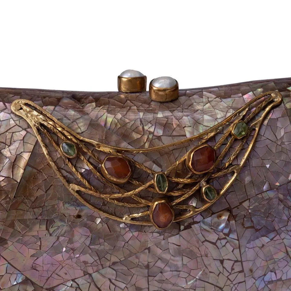 Aurora clutch (bronze) , image 4