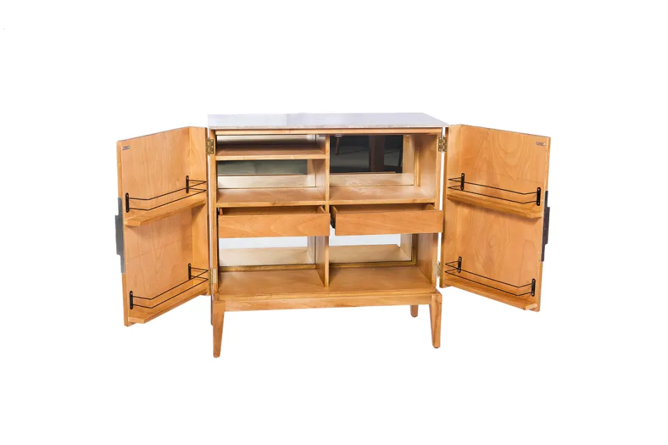 Slatted Bar Cabinet, image 4
