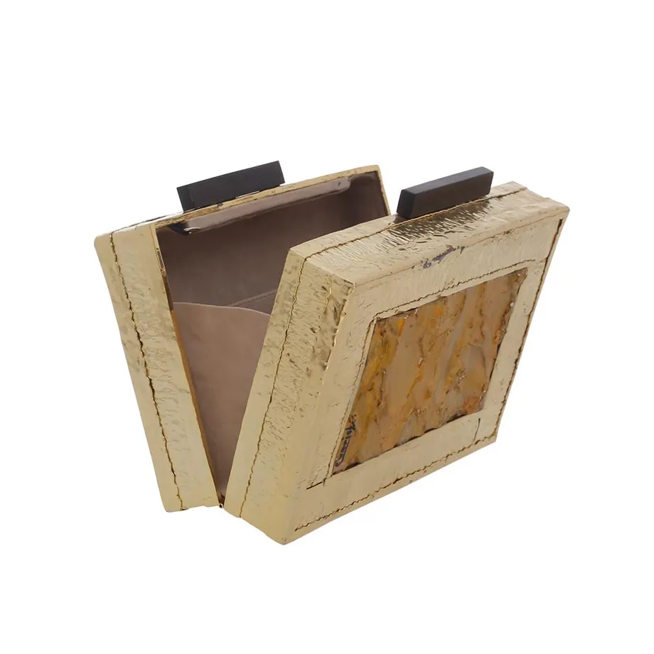 Texture Painting Minaudiere Bag, image 3