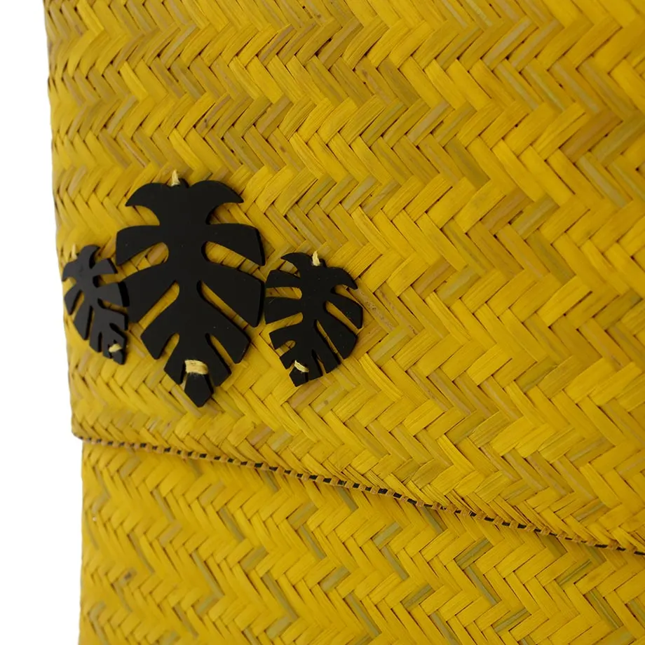 Bagtok Pouches Yellow (Monstera), image 4