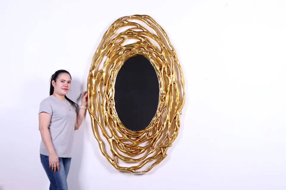 Twiggy Mirror oval, image 2