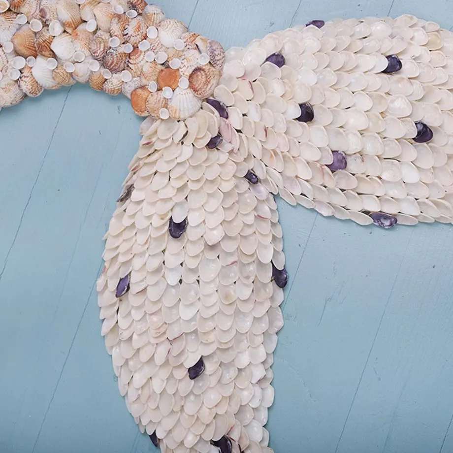  Wall art shell mermaid tail, image 4