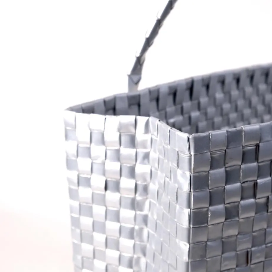 Medium Woven Square Tote (WV11-07-3B), image 2