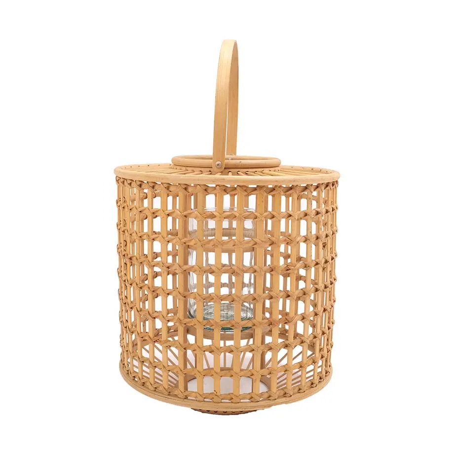 NCA90114 BAMBOO CANDLE HOLDER, image 3