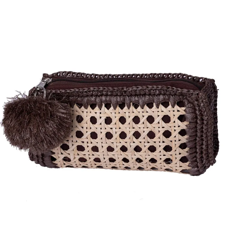 Small Straw Purse with Solihiya Design, image 3