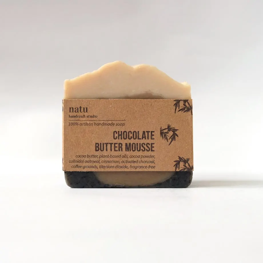 Chocolate Butter Mousse Soap, image 1