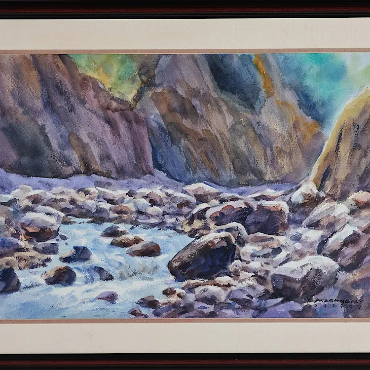 Untitled Waterscape by Nik Masangkay, image 3
