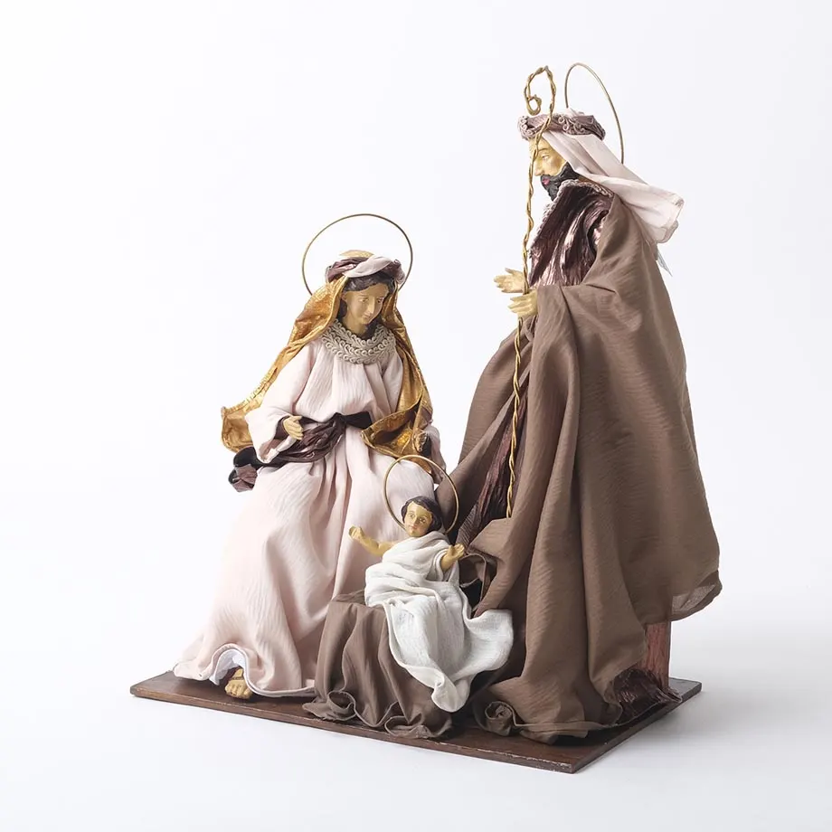 Gilded Nativity Set (D24DEV25), image 1