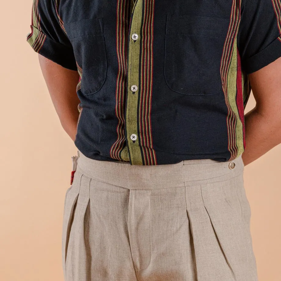 Porma Trousers (Oatmeal Linen), image 2