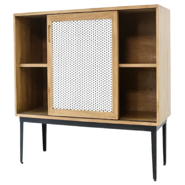 Serena Wooden Sliding Cabinet, image 2