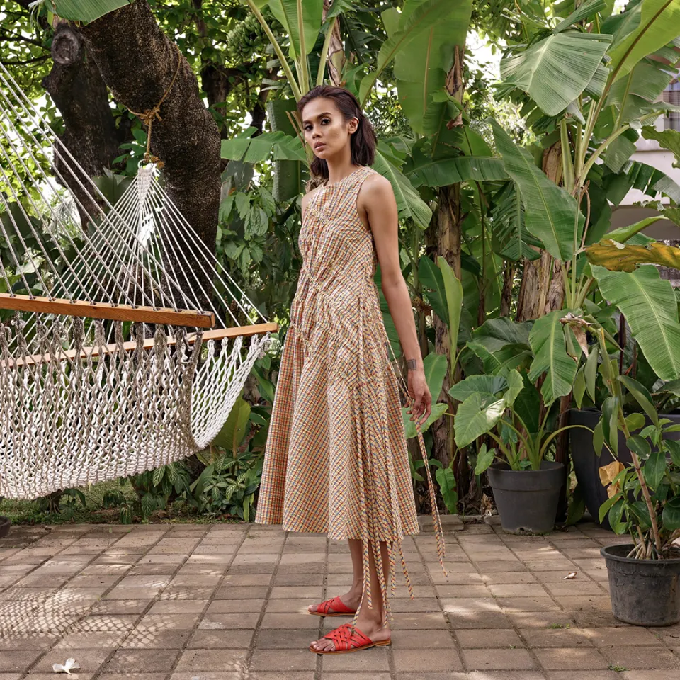 Darla Drawstring Dress, image 3