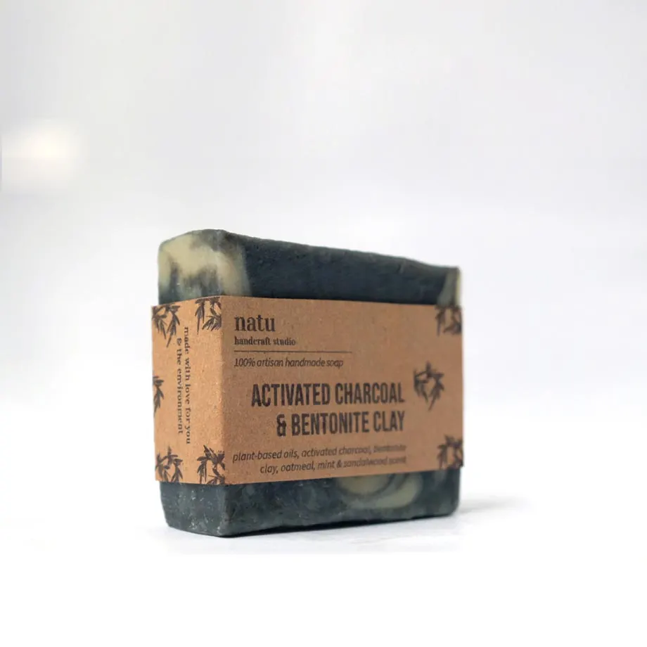 Activated Charcoal and Bentonite Clay Soap, image 1