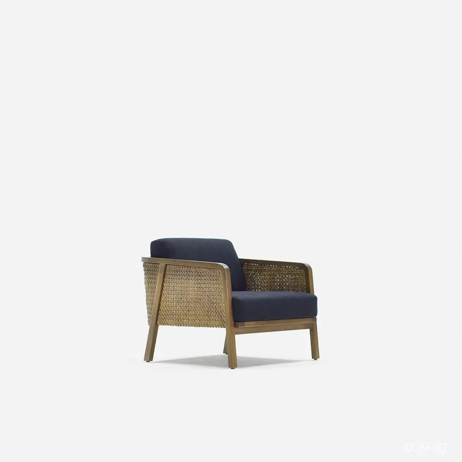 Rattan Accent Chair, image 1