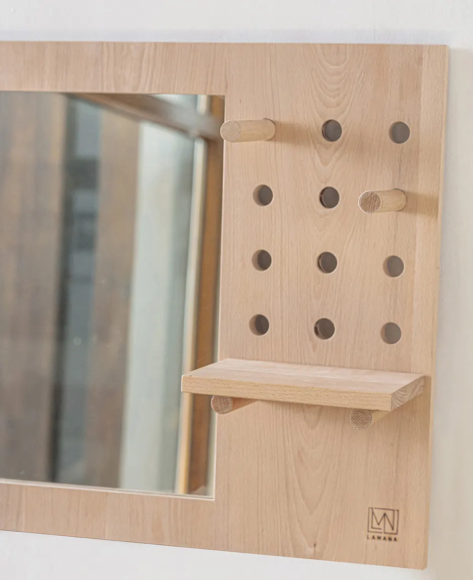 Slots Hanging Mirror, image 2
