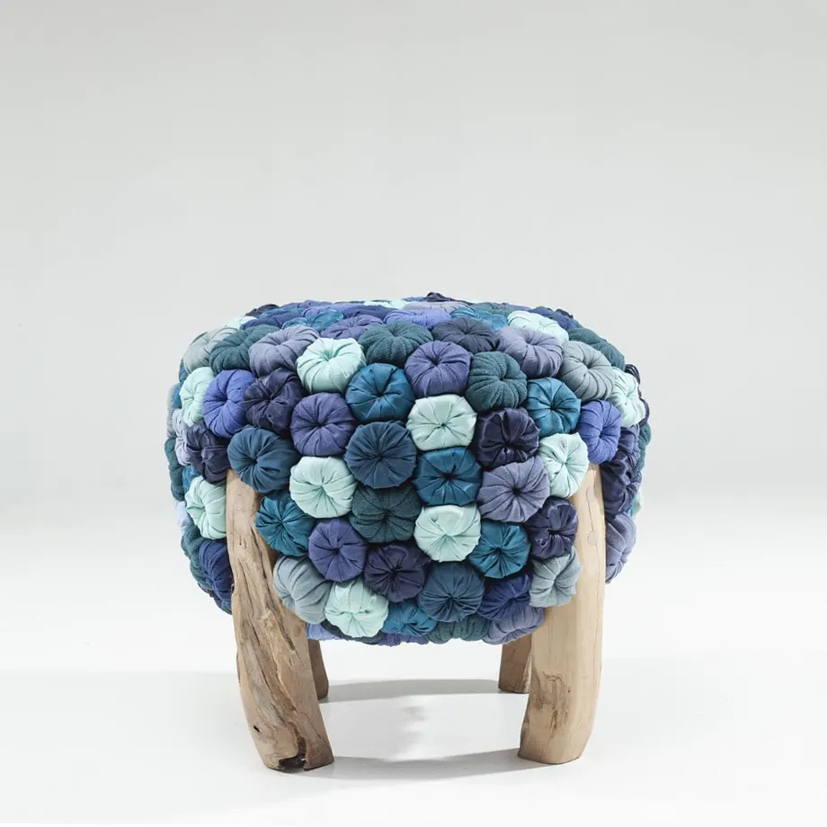 Blue Coral Stool, image 2