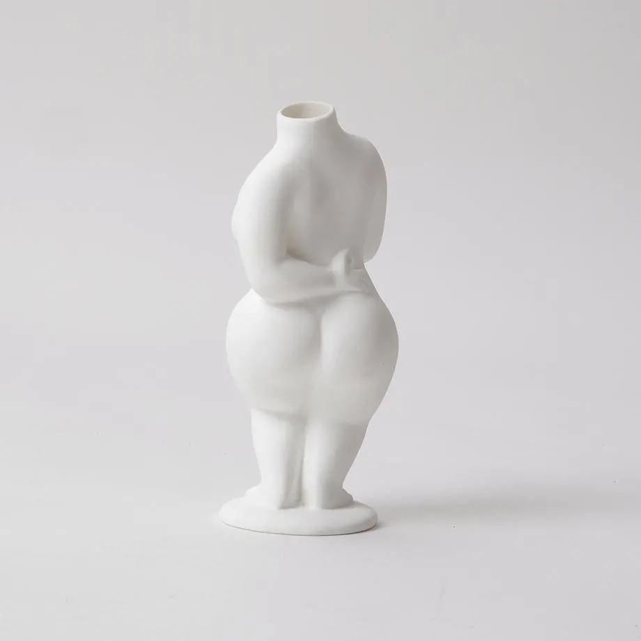 BURLESK VASE STANDING ON DISC, image 4