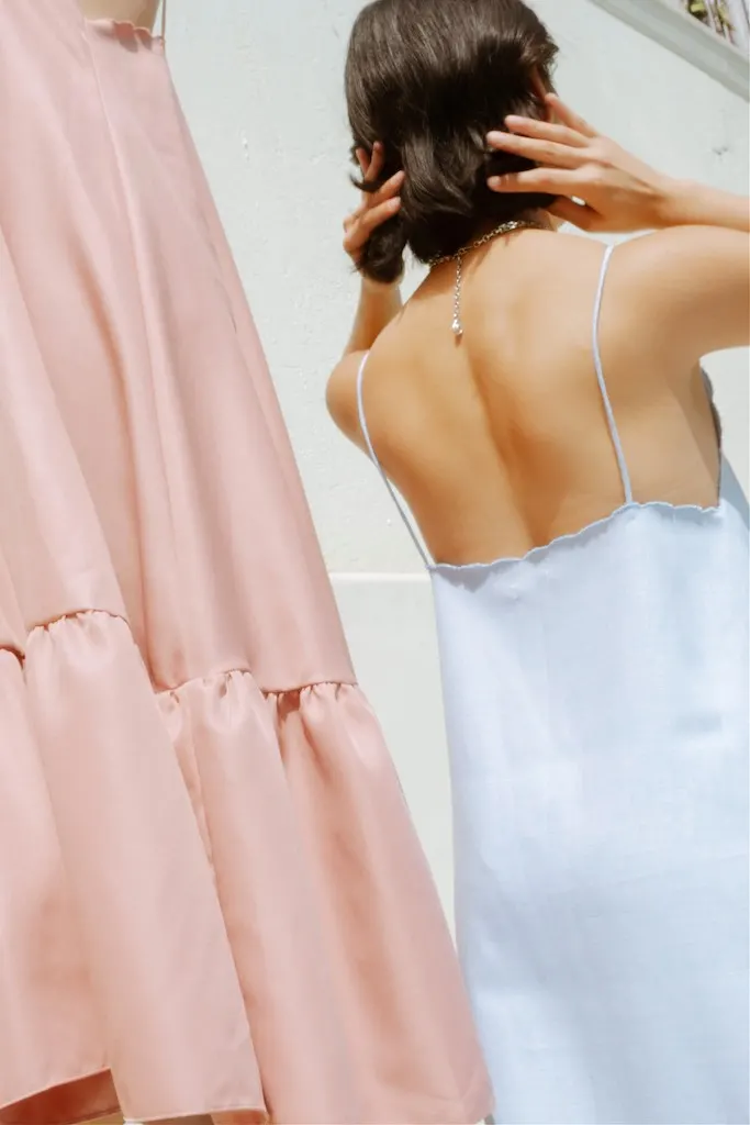 ‘ DAHLIA ’ Dress (with option for interchangeable straps), image 2