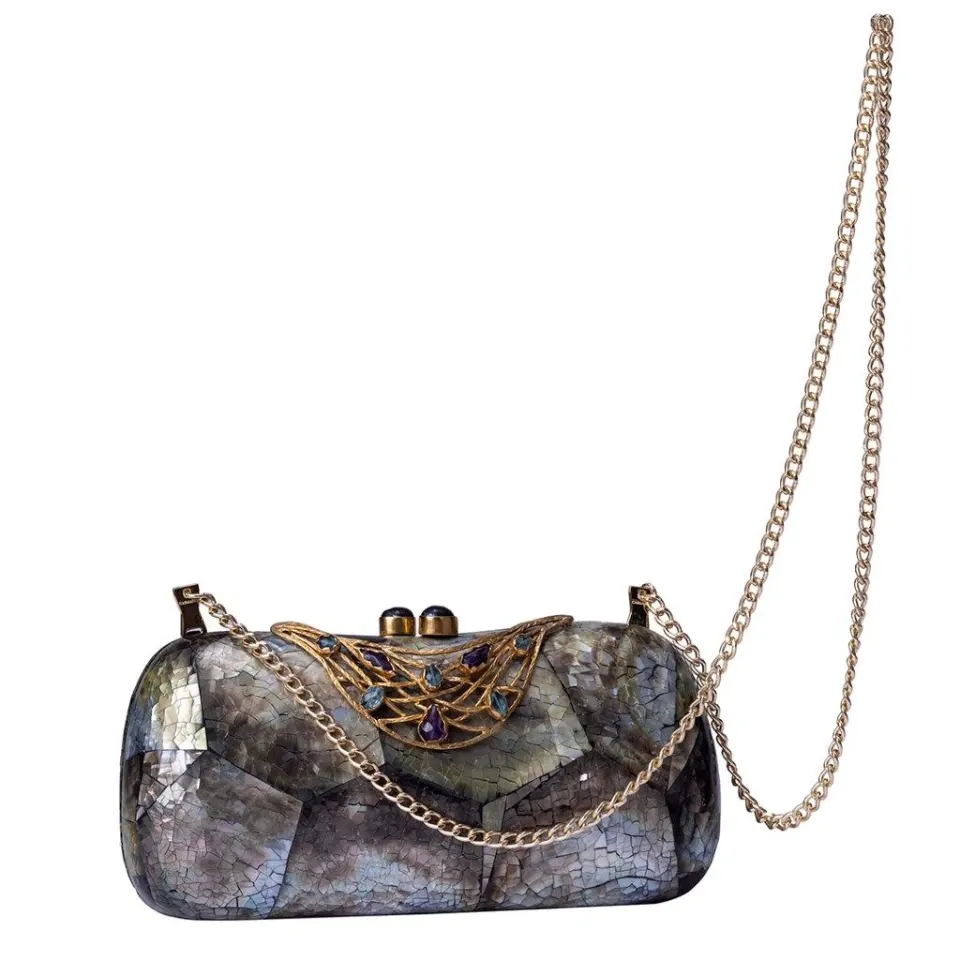 Aurora clutch (grey) , image 3