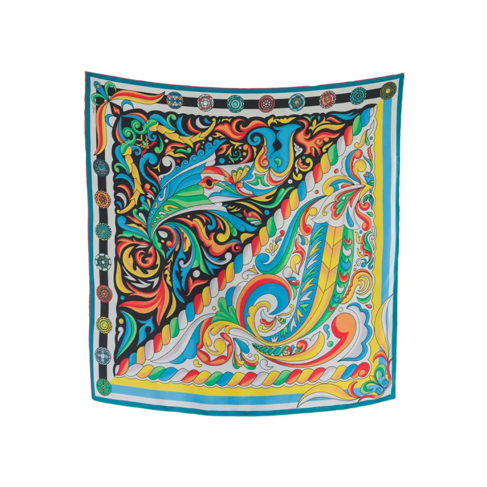 JIM Weaver Designs x Francis Libiran: Night and Day Scarf and Mask Set, image 1