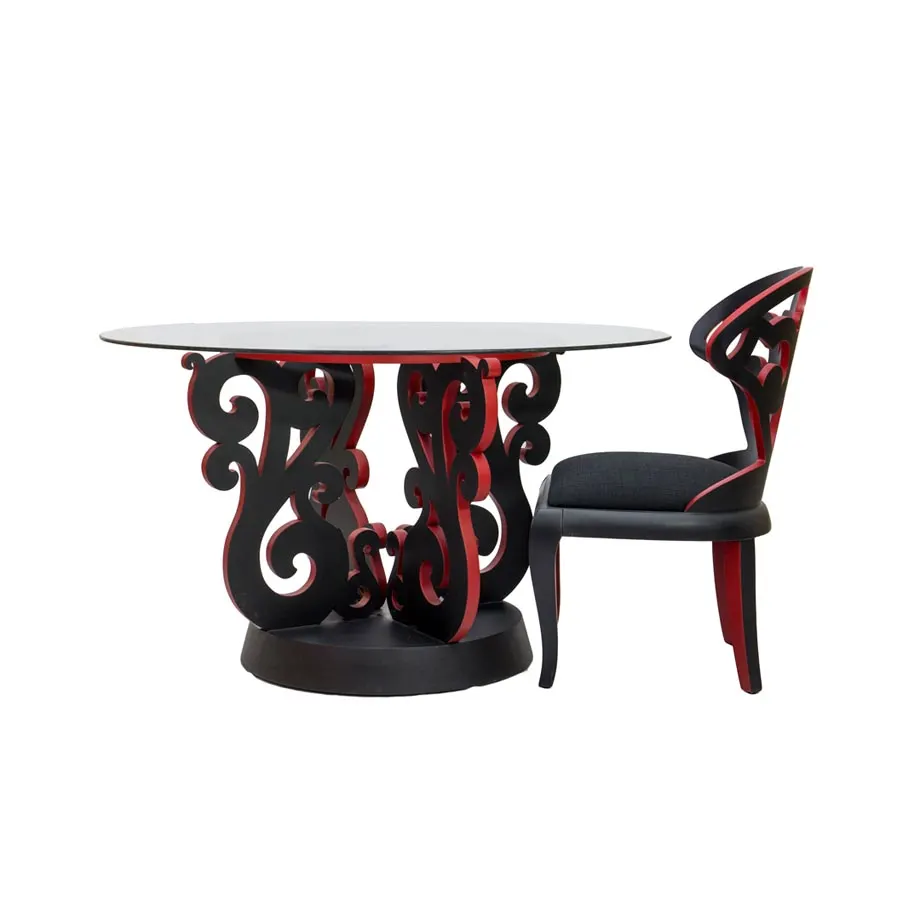 Atinea Dining Table Base & Chair, image 4