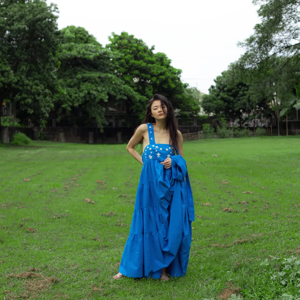 Rositas Dress in Azure