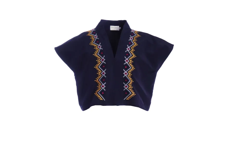 Lemuti Kimono Top (Blue)