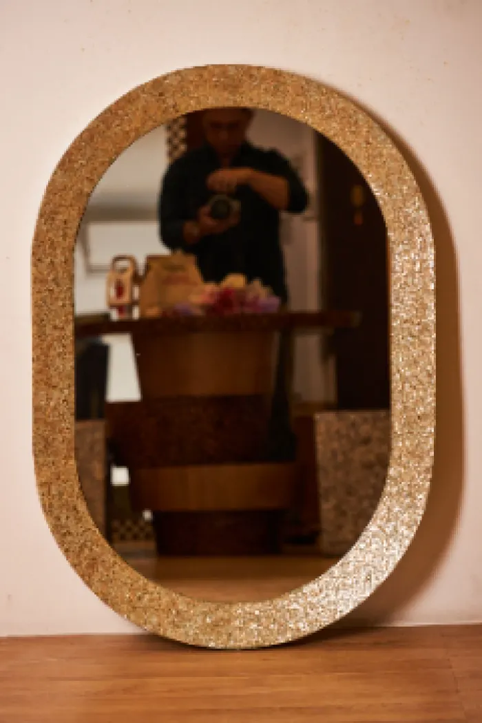 OLIVE SHORT OVAL (Mirror), image 2