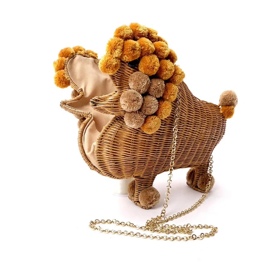 Rattan Poodle Bag (OM17 – 1032), image 4