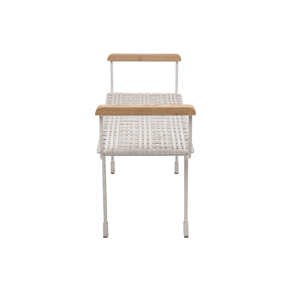 CHEQUE bench with armrest, image 4