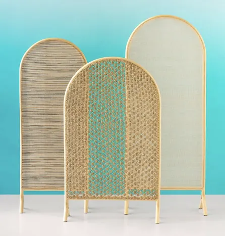 SHELMED Rattan & Abaca Partition, image 1