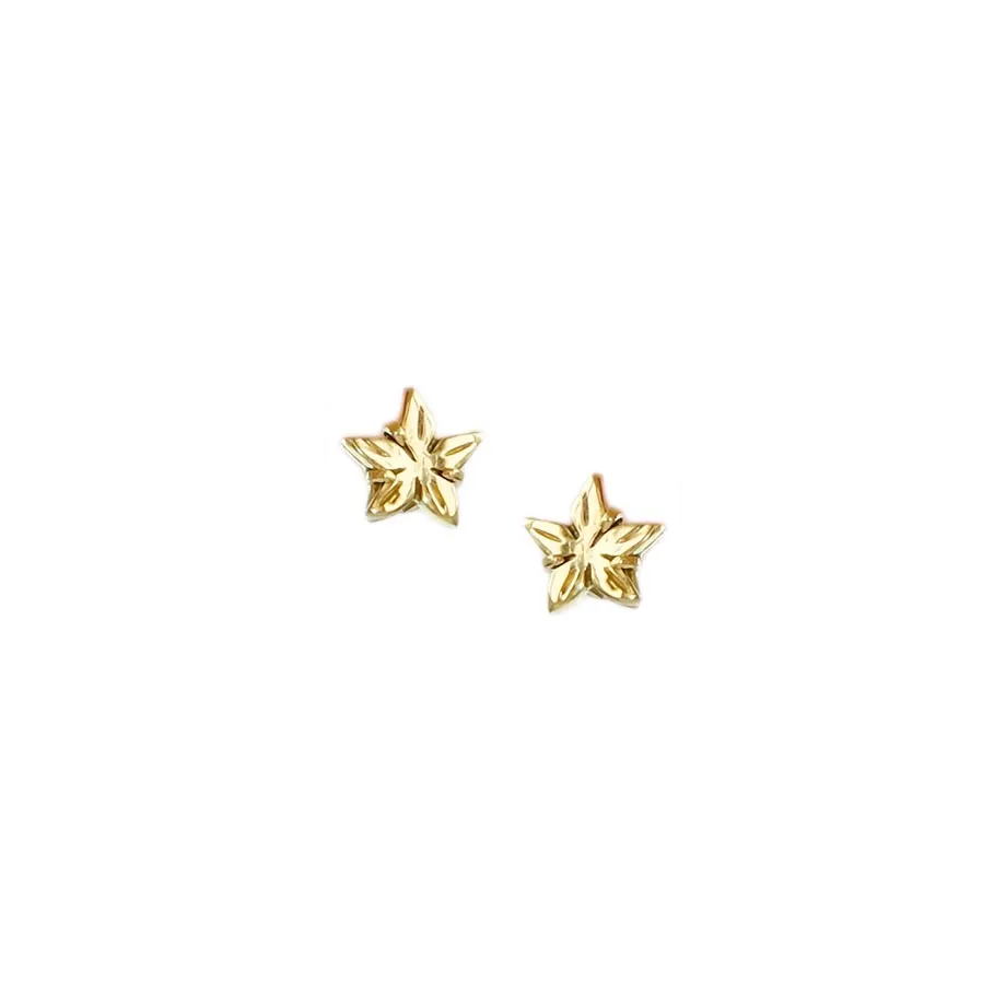 Santan Stud Earrings in Gold