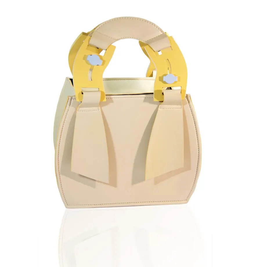 S. DALI Mini Handbag in nude, image 3